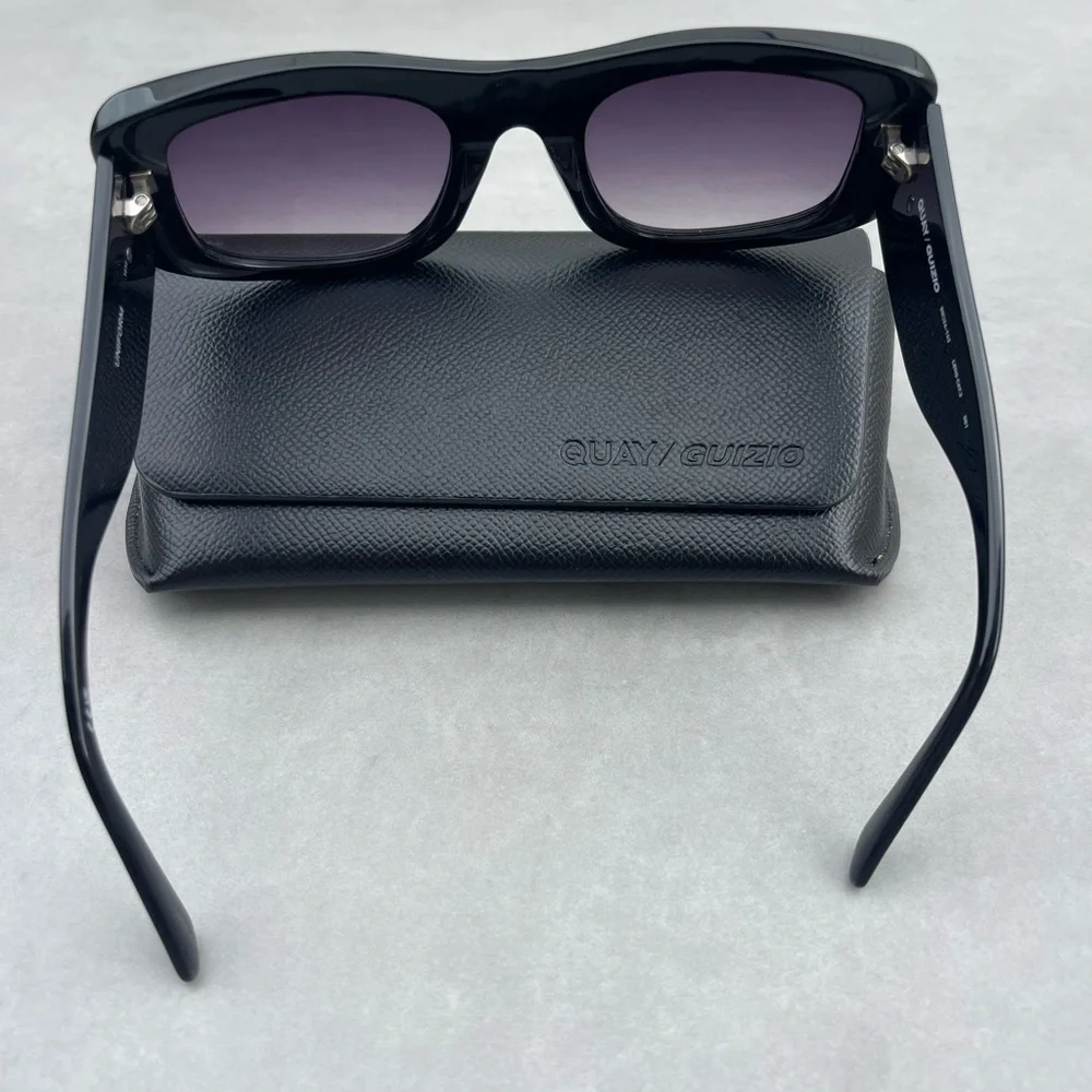 Quay x Guizio Uniform 55mm square sunglasses